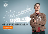 Musicload: Imagekampagne - Geschenk